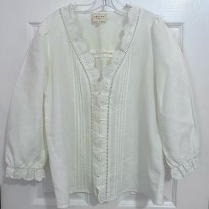SEZANE BLOUSE CÉLIA Sz Fr 34 Us 0 Xs